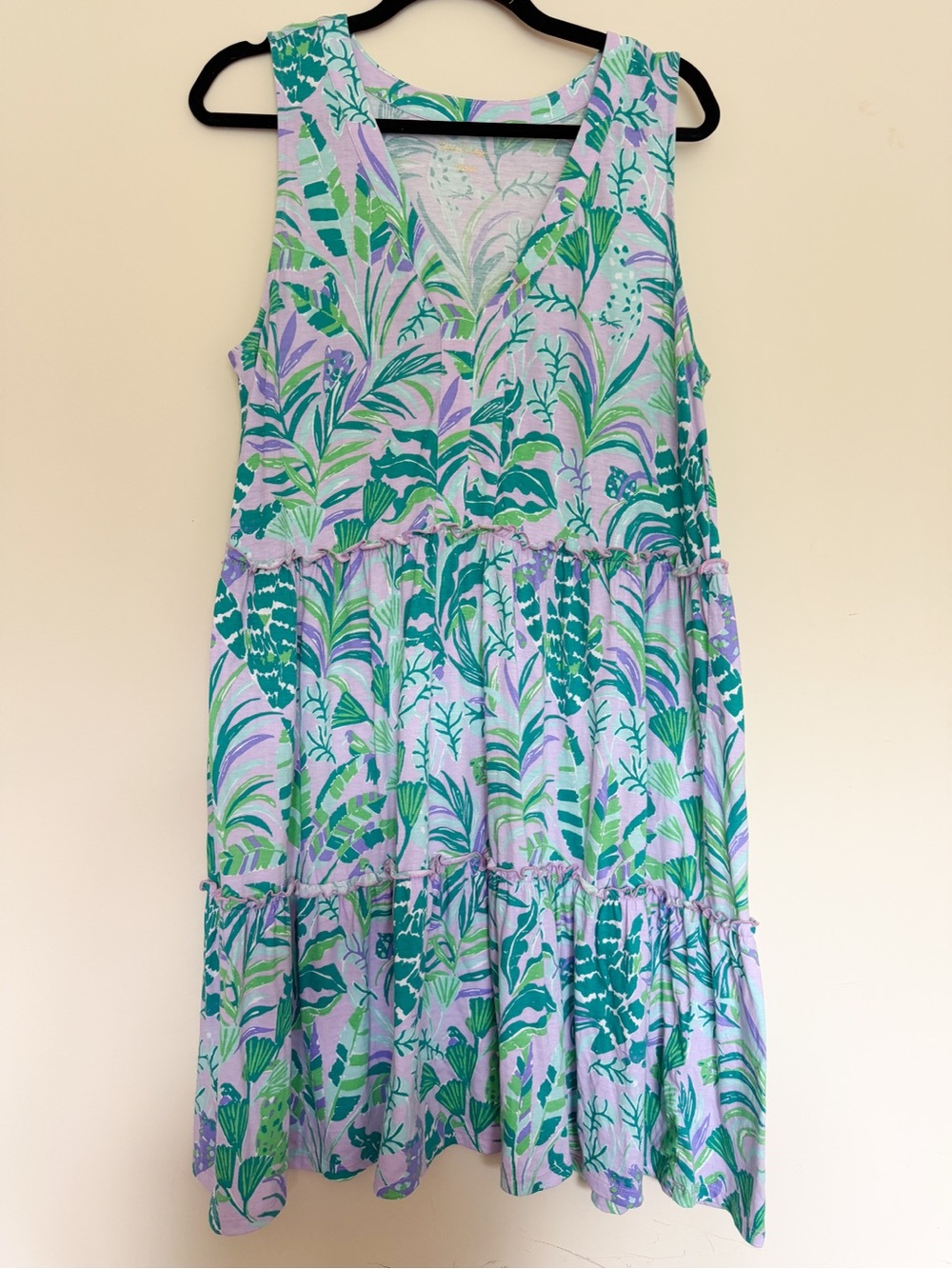 Lilly Pulitzer Lorina Swing Dress in Purple Iris On The Chase